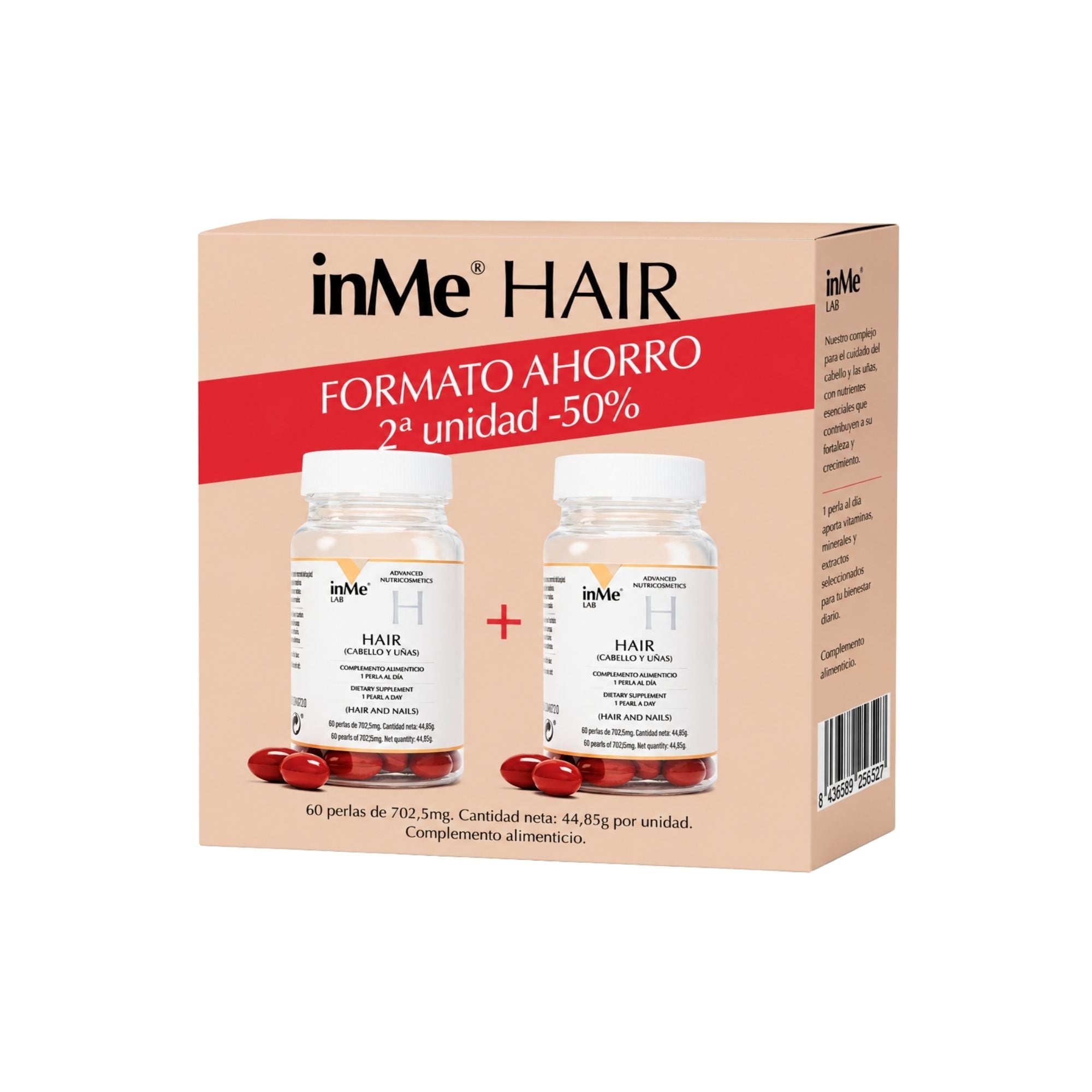 inMe HAIR - Formato ahorro - 2 unidades