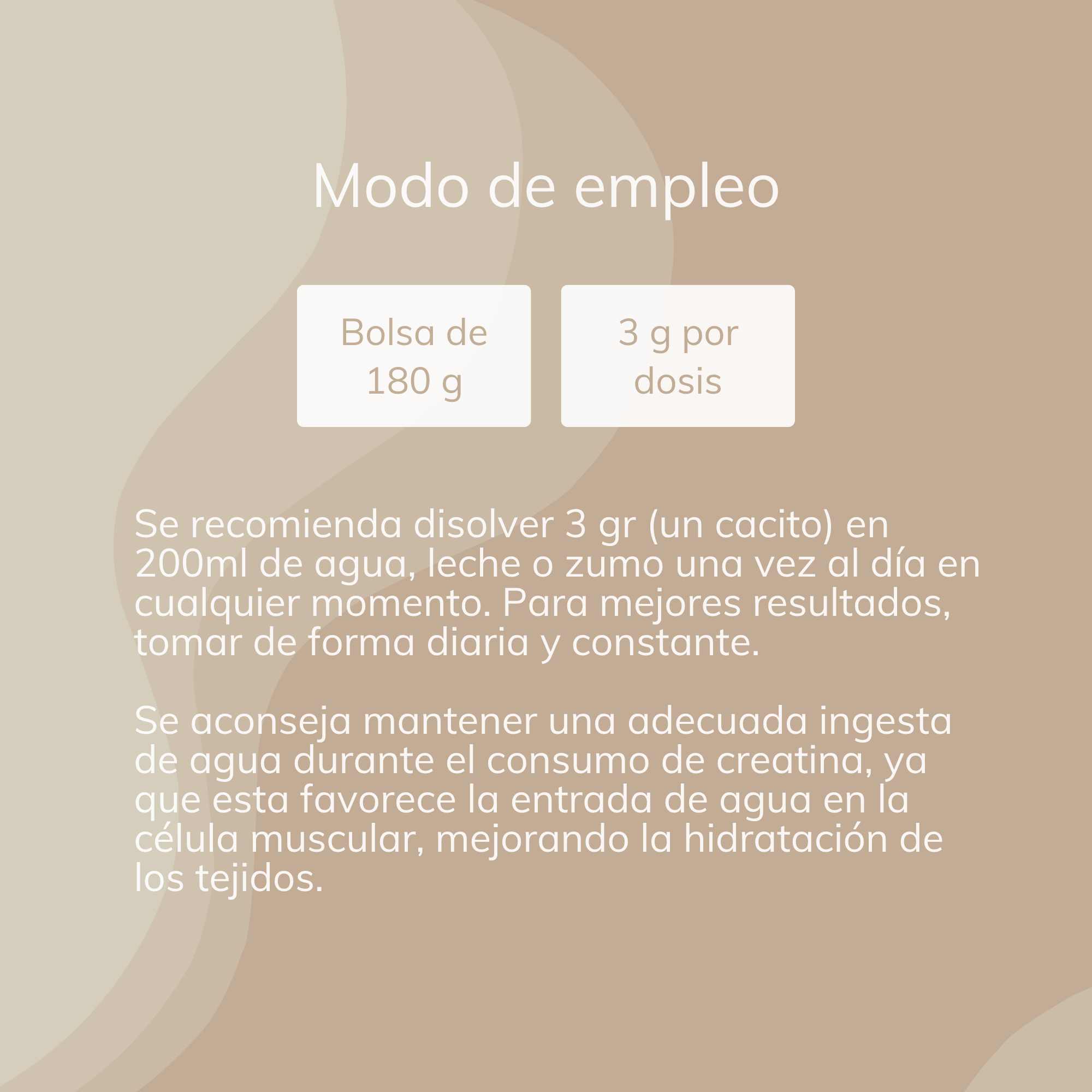 inMe CREATINA MONOHIDRATO